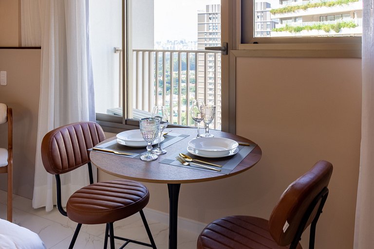 Apto premium em Moema com lazer completo