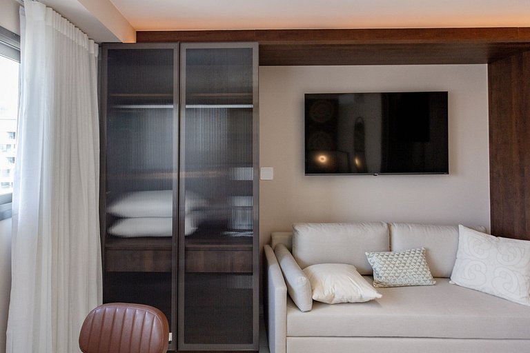 Apto premium em Moema com lazer completo