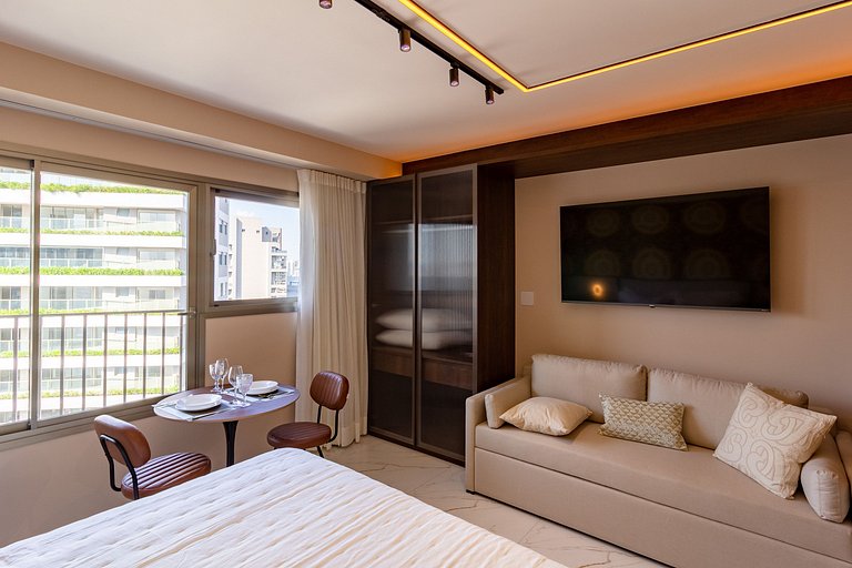 Apto premium em Moema com lazer completo