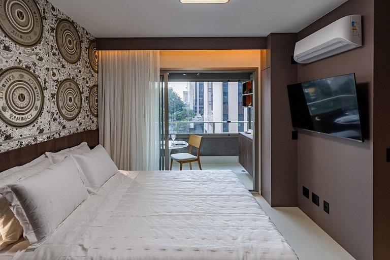 Apto sofisticado em Moema com ótima localização