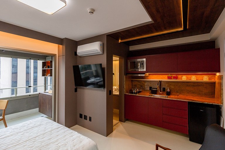 Apto sofisticado em Moema com ótima localização