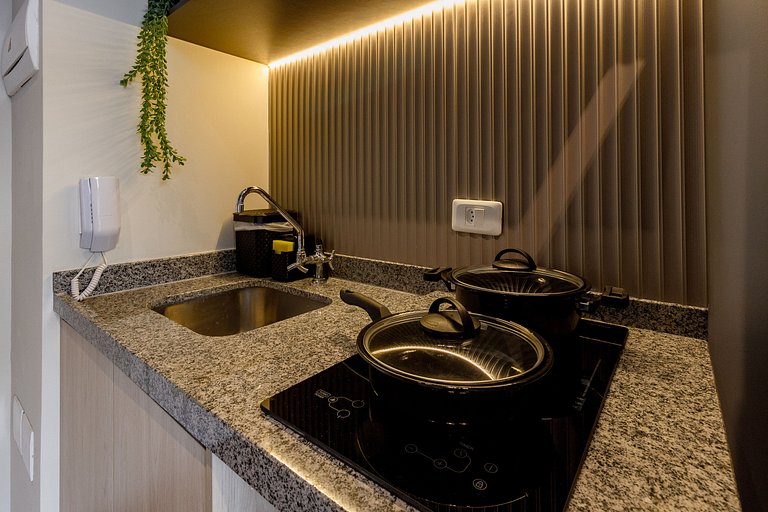 Apto Vila Olímpia c/ Piscina, Coworking e Vista