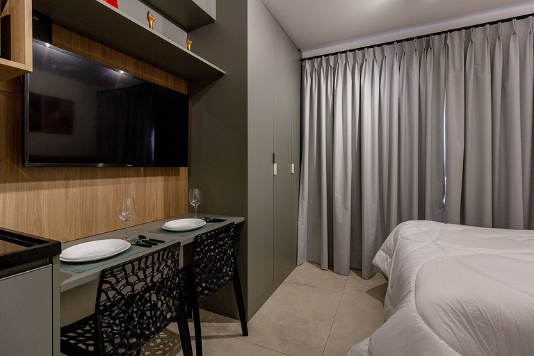 Apto studios completo e próximo ao Ibirapuera