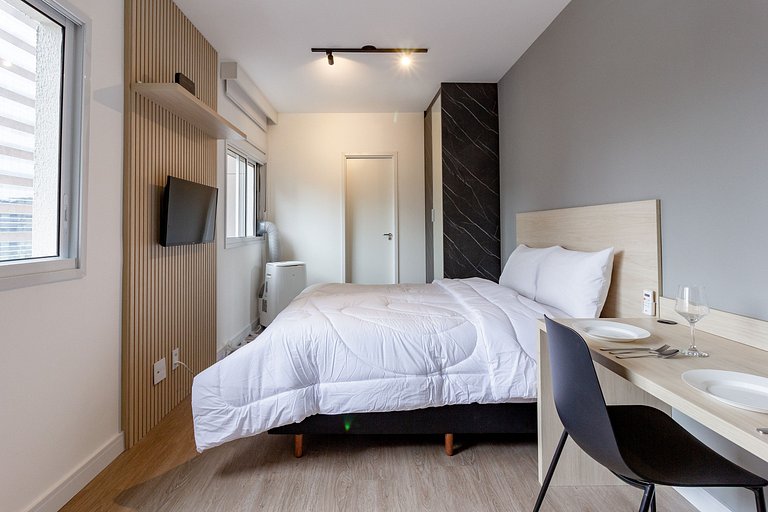 Studio p/ Alugar Vila Olímpia - Congonhas, Faria Lima - Yume