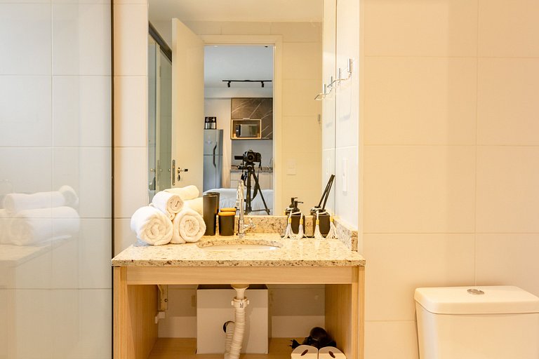 Studio p/ Alugar Vila Olímpia - Congonhas, Faria Lima - Yume