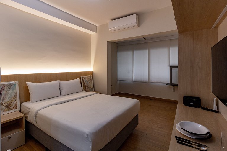 Apt completo e moderno c/ WiFi na Vila Clementino
