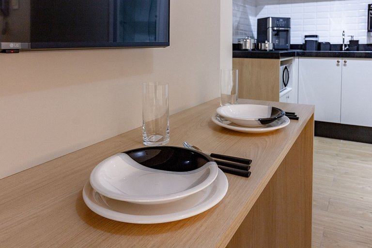 Apt completo e moderno c/ WiFi na Vila Clementino