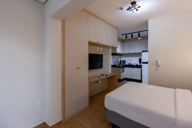 Apt completo e moderno c/ WiFi na Vila Clementino
