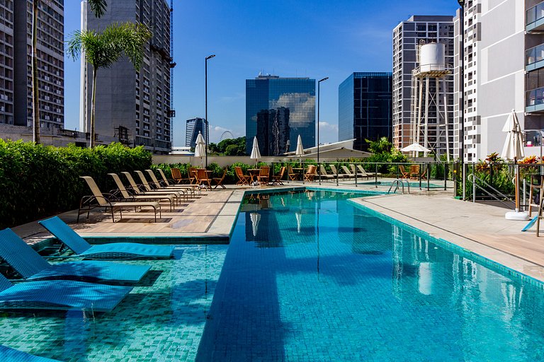Studio Premium no Rio c/ Varanda