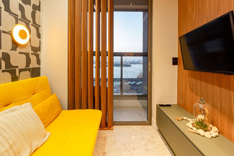 Ap deluxe de 2 dorms c/ varanda e vaga de garagem