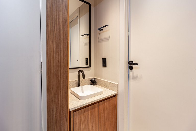 Ap deluxe de 2 dorms c/ varanda e vaga de garagem
