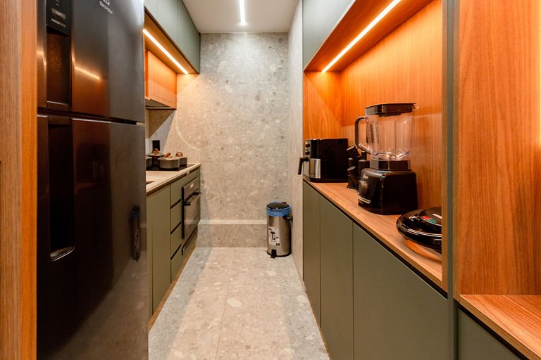 Ap deluxe de 2 dorms c/ varanda e vaga de garagem