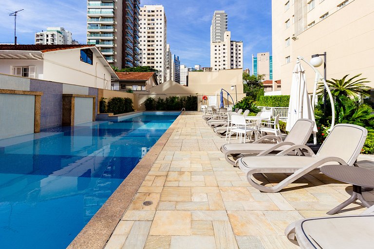 Apto completo no Mercure Hotel Vila Olímpia