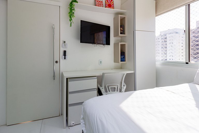 Apto completo no Mercure Hotel Vila Olímpia