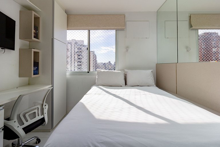 Apto completo no Mercure Hotel Vila Olímpia