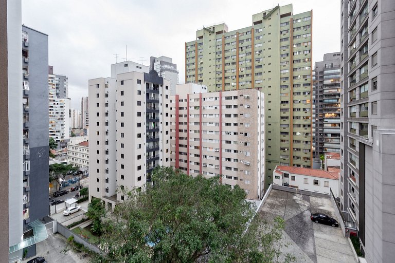Apto moderno e completo no Paraiso