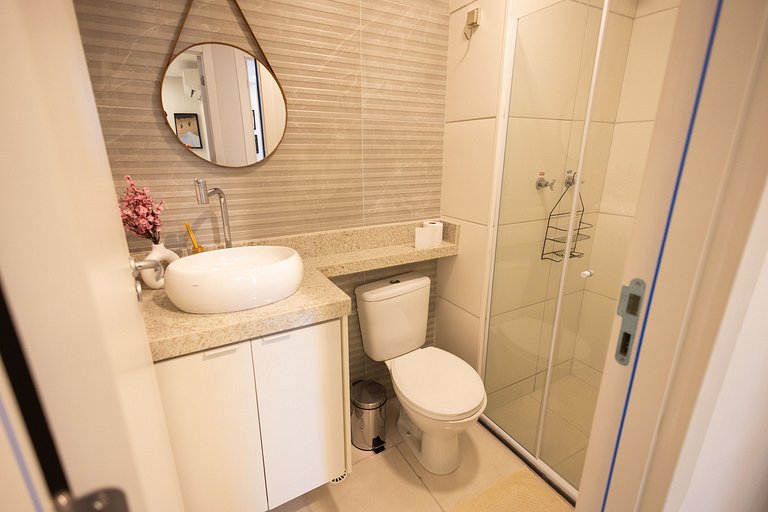 Apto. aconchegante com Vista e Conforto no Rio