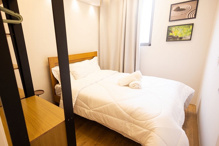 Apto. aconchegante com Vista e Conforto no Rio