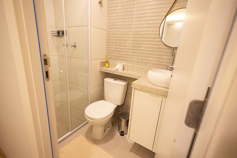 Apto. aconchegante com Vista e Conforto no Rio