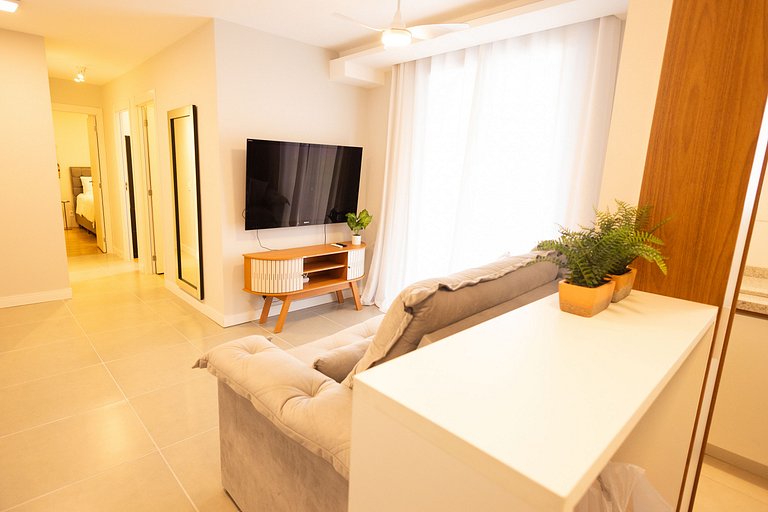 Apto. aconchegante com Vista e Conforto no Rio