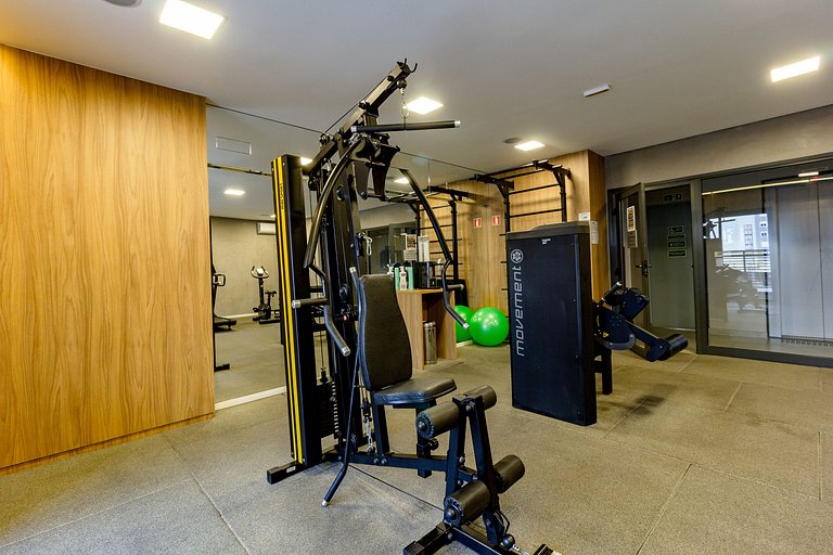 Apto elegante com Sacada e Estrutura Completa
