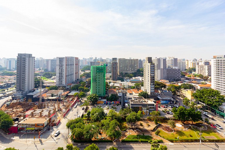 Studio Campo Belo c/ Varanda Próx. Congonhas