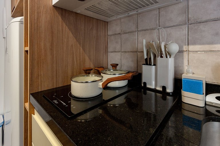 Apto Moderno c/ Conforto e Praticidade
