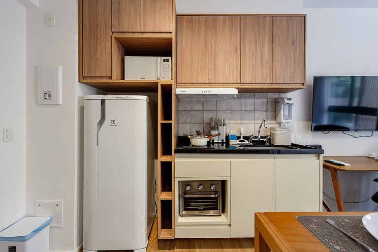 Apto Moderno c/ Conforto e Praticidade
