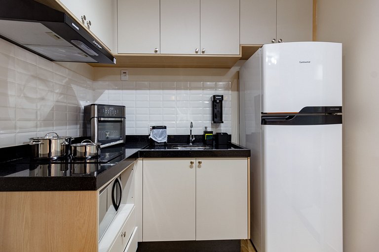 Apt completo e moderno c/ WiFi na Vila Clementino