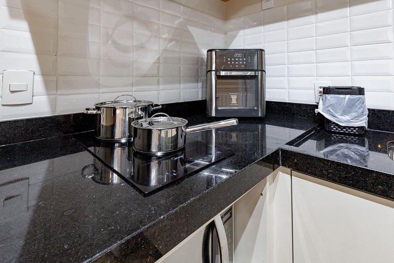 Apt completo e moderno c/ WiFi na Vila Clementino