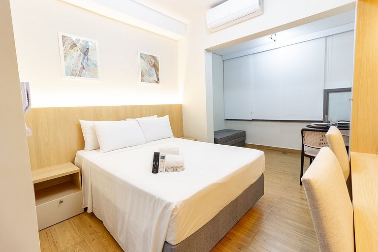 Apt completo e moderno c/ WiFi na Vila Clementino