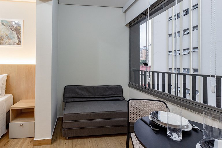 Apt completo e moderno c/ WiFi na Vila Clementino