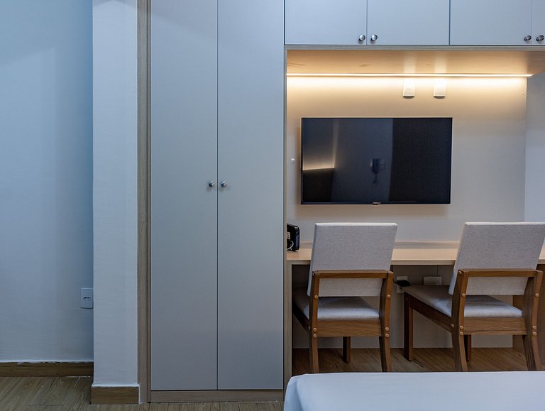 Apt completo e moderno c/ WiFi na Vila Clementino