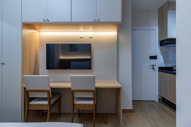 Apt completo e moderno c/ WiFi na Vila Clementino