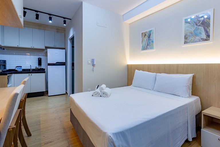 Apt completo e moderno c/ WiFi na Vila Clementino