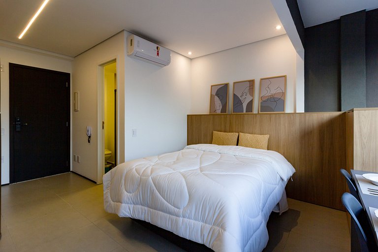 Studio Moderno no ON Brooklin com Vista