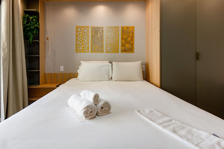 Alto padrão c/ cama queen na Vila Nova Conceição