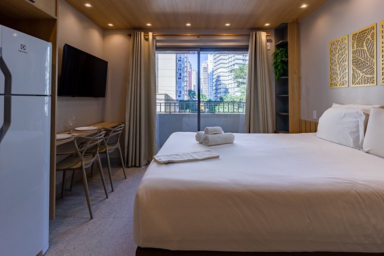 Alto padrão c/ cama queen na Vila Nova Conceição