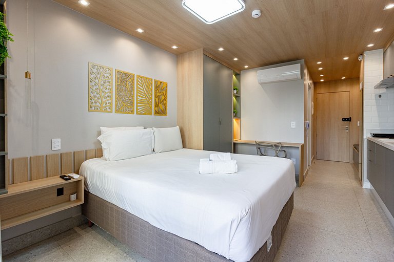 Alto padrão c/ cama queen na Vila Nova Conceição