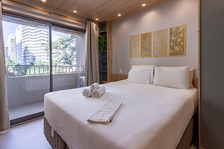 Alto padrão c/ cama queen na Vila Nova Conceição