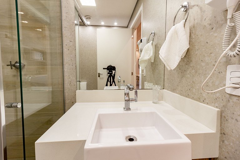 Alto padrão c/ cama queen na Vila Nova Conceição