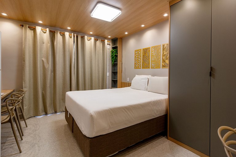 Alto padrão c/ cama queen na Vila Nova Conceição