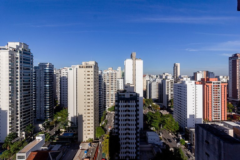 Luxo e charme: Apto completo em Moema