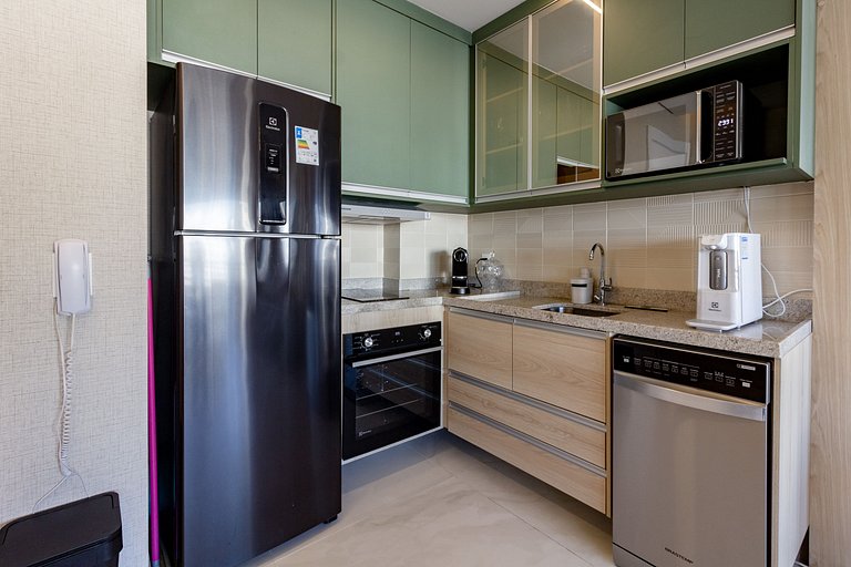 Luxo e charme: Apto completo em Moema