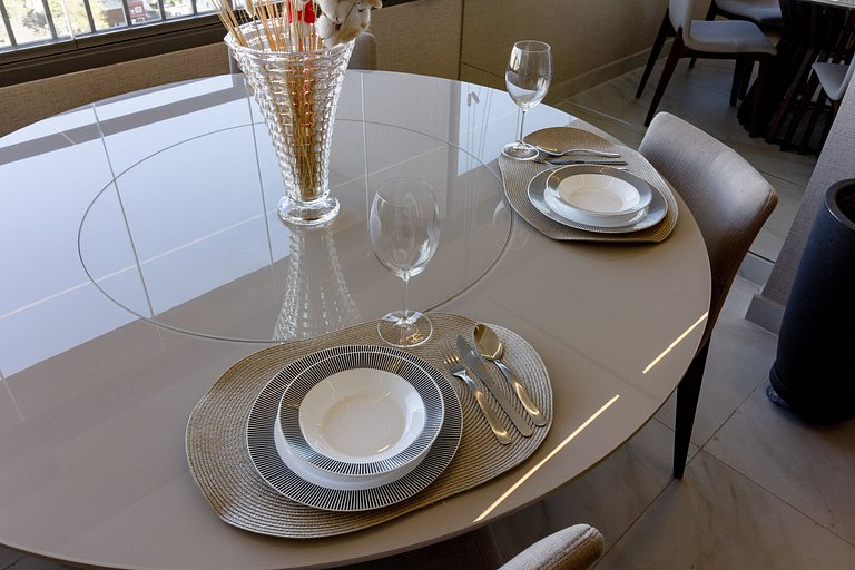 Luxo e charme: Apto completo em Moema