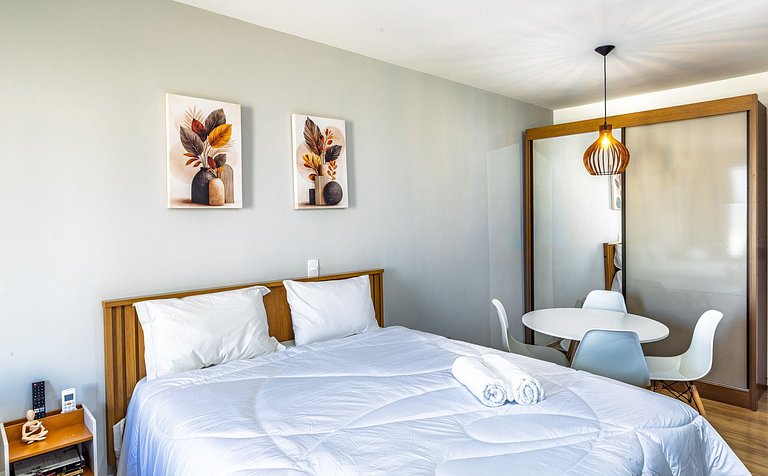 Studio Premium no Rio c/ Varanda