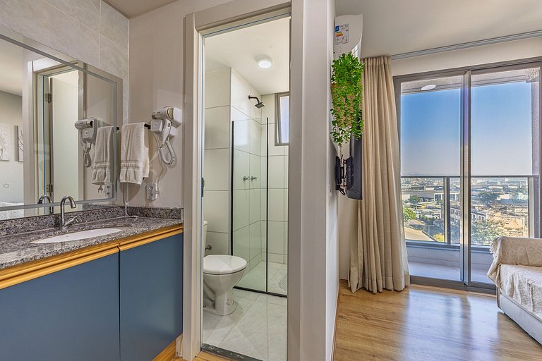 Studio Premium no Rio c/ Varanda