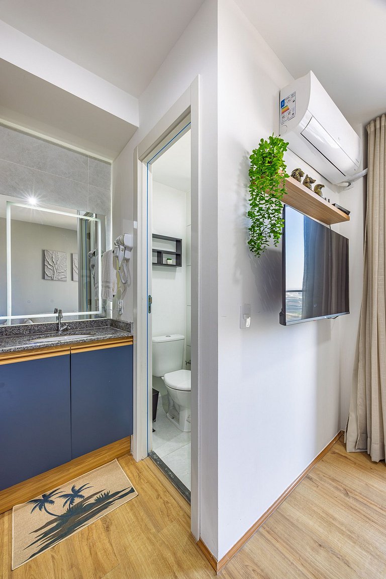 Studio Premium no Rio c/ Varanda