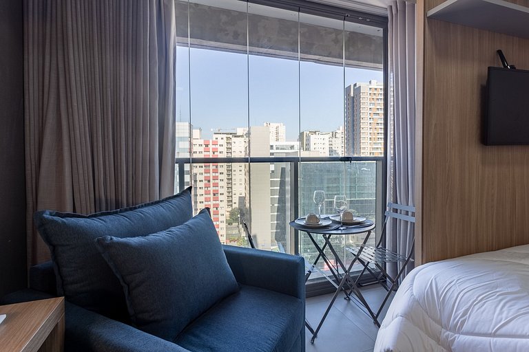 Studio Moderno ao Lado da Paulista