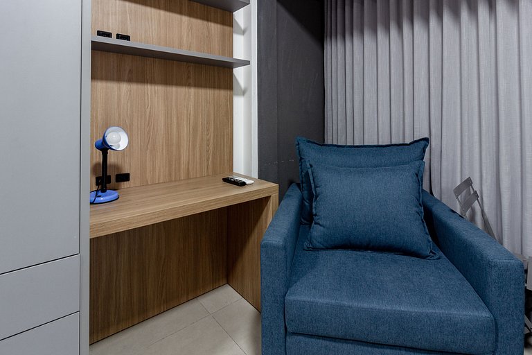 Studio Moderno ao Lado da Paulista
